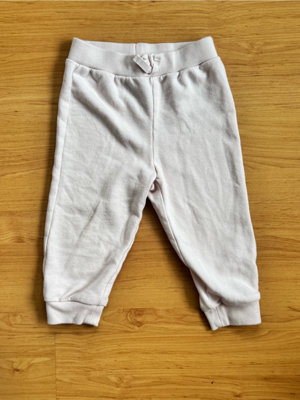 Ralph Lauren Toddler Girl Cotton Delicate Pink Drawstring Jogger Sweatpants 18 M
